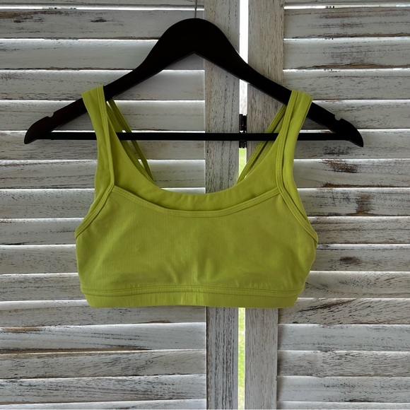 lululemon athletica Other - lululemon athletica | Love To Layer Bra Yellow Lemon